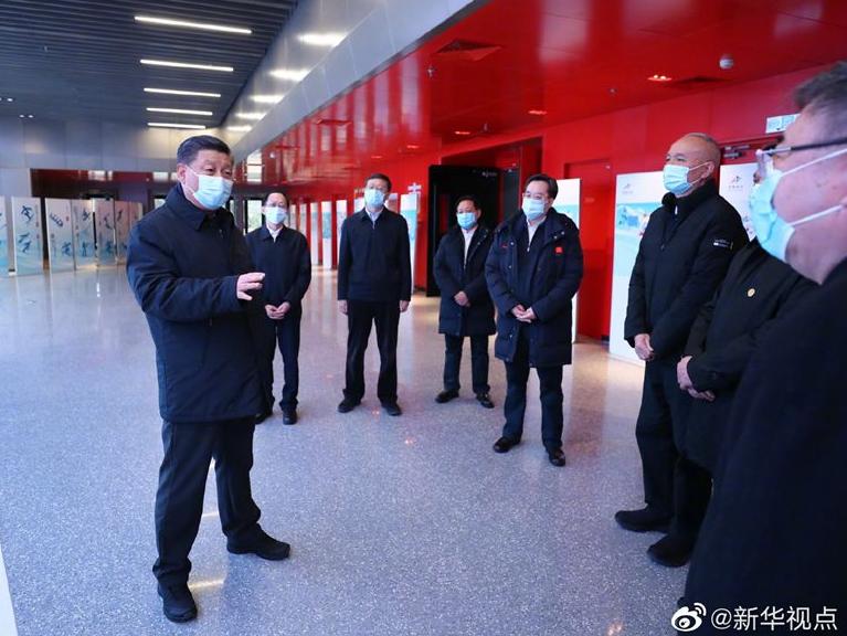 習(xí)近平考察北京冬奧會、冬殘奧會籌辦工作